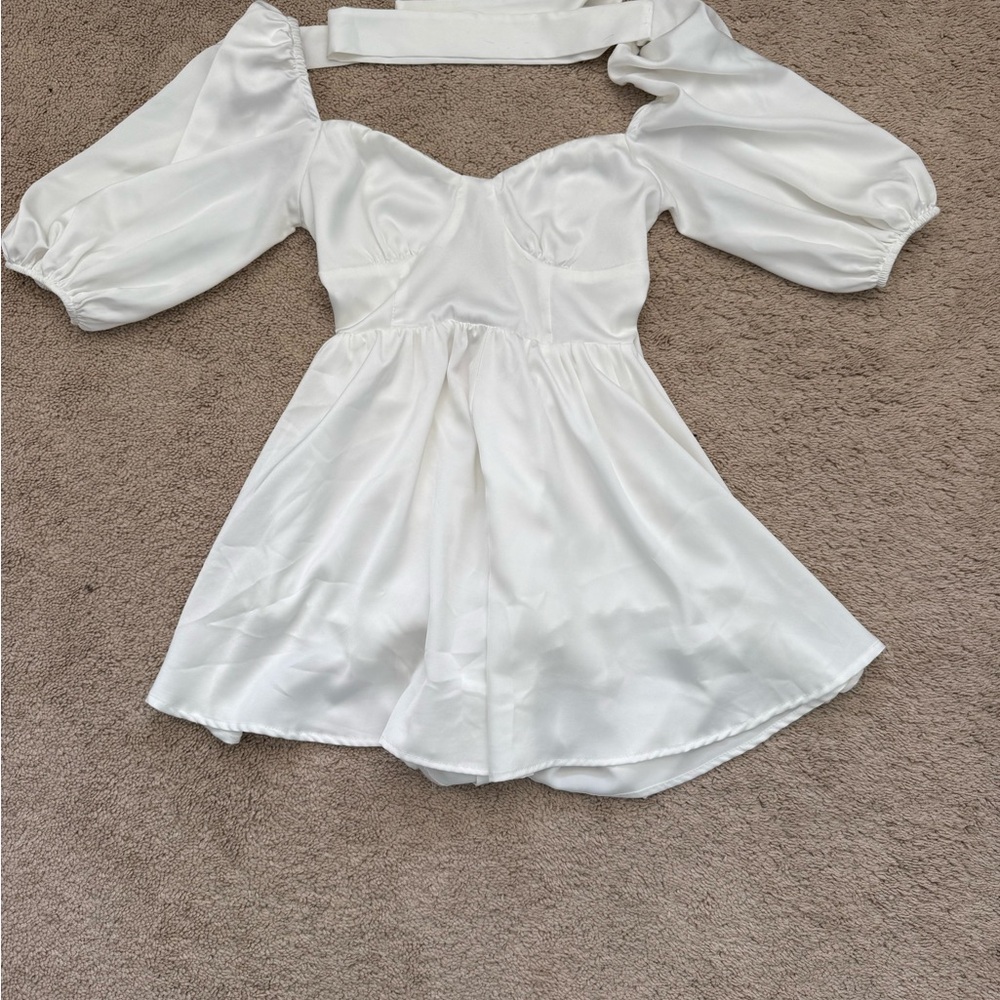 Petal & Puff Women’s White Romper